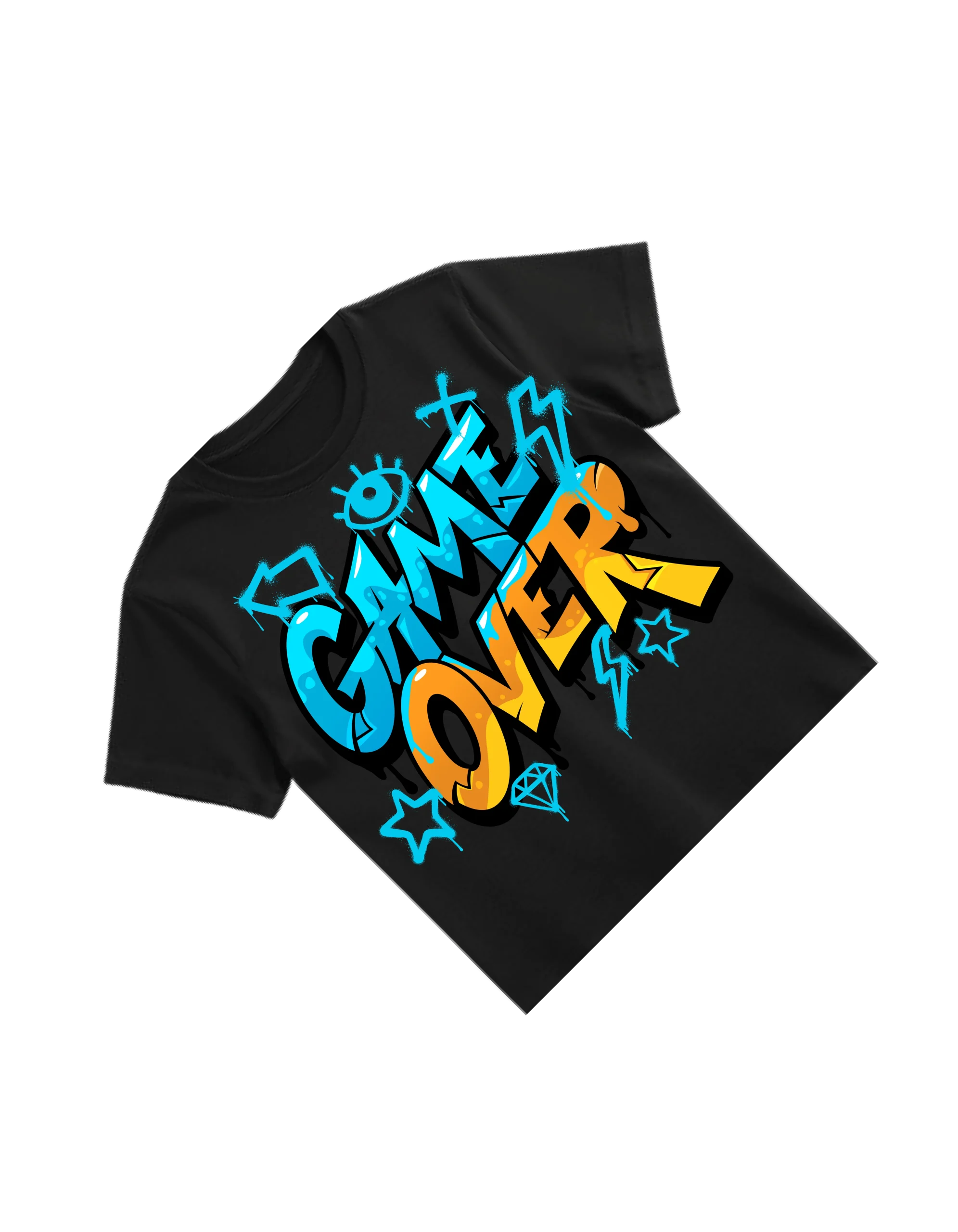 Oversized Black T-Shirt – Weekend Mood Quote