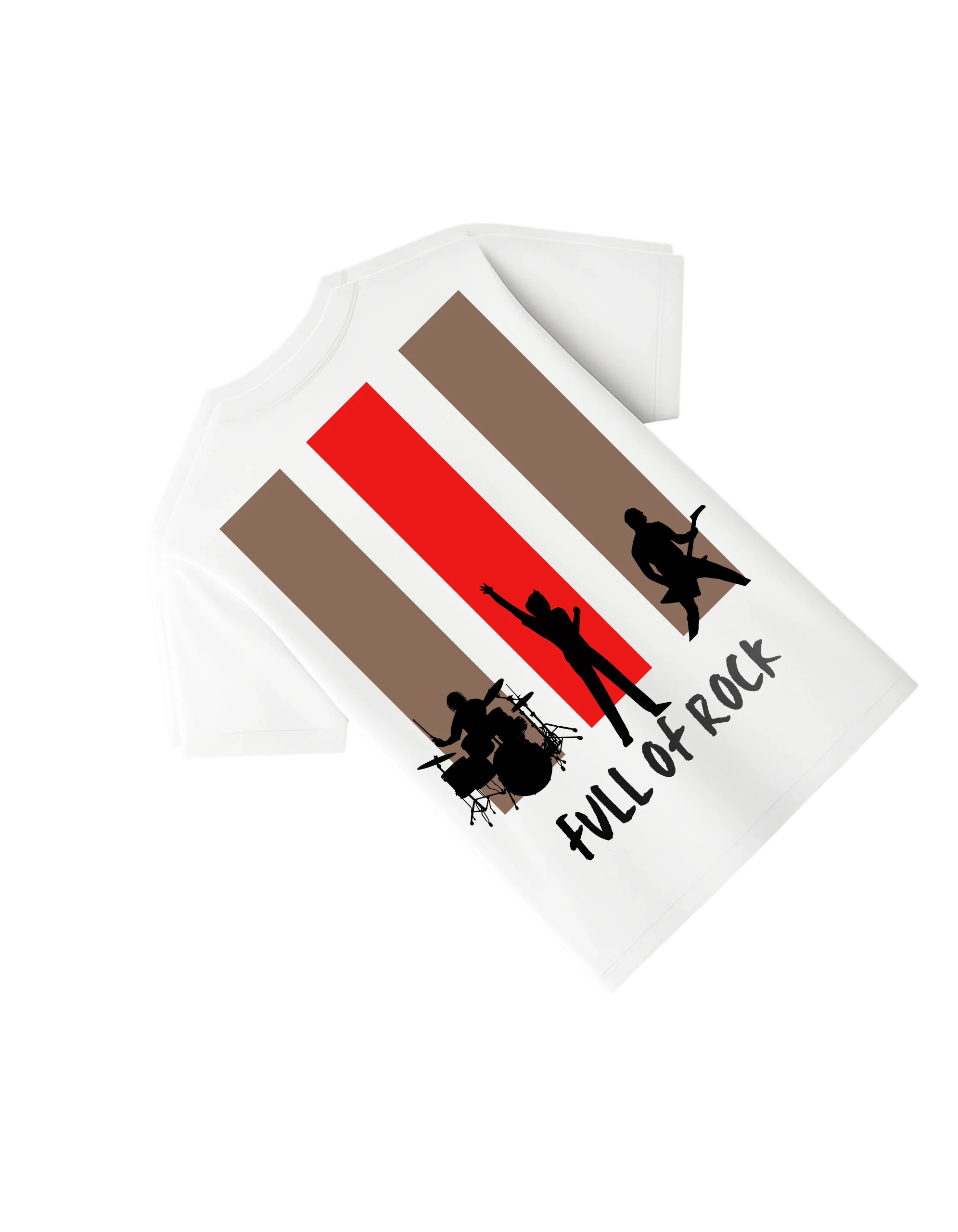 Oversized White T-Shirt – Unshakeable Mind Graphic