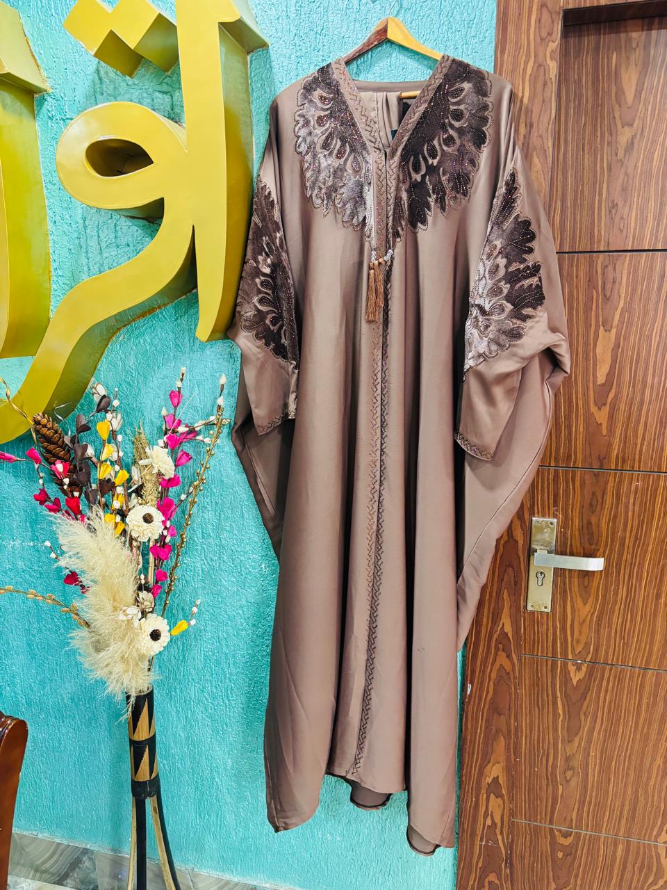 Kaftan Velvet Wings Abaya